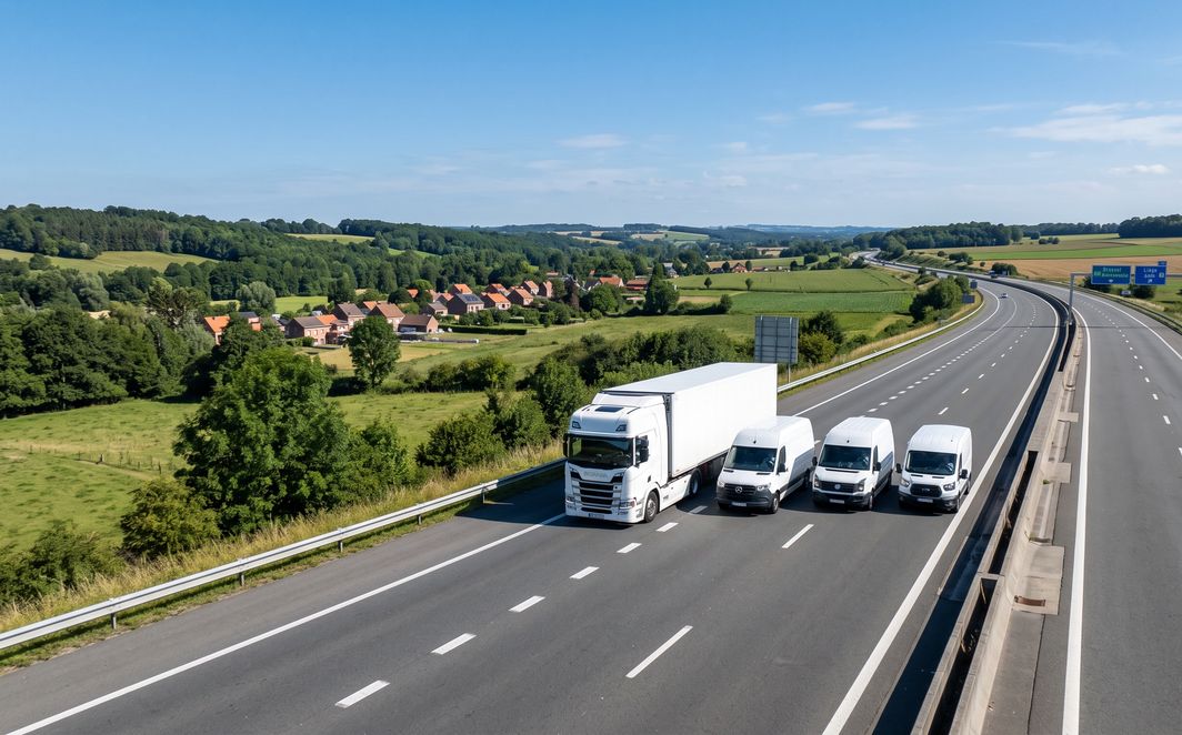 Camion et camionnette